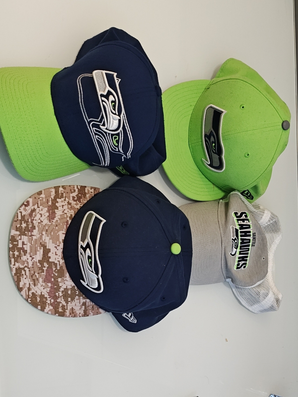 Seattle Seahawks Baseball Hats (4)